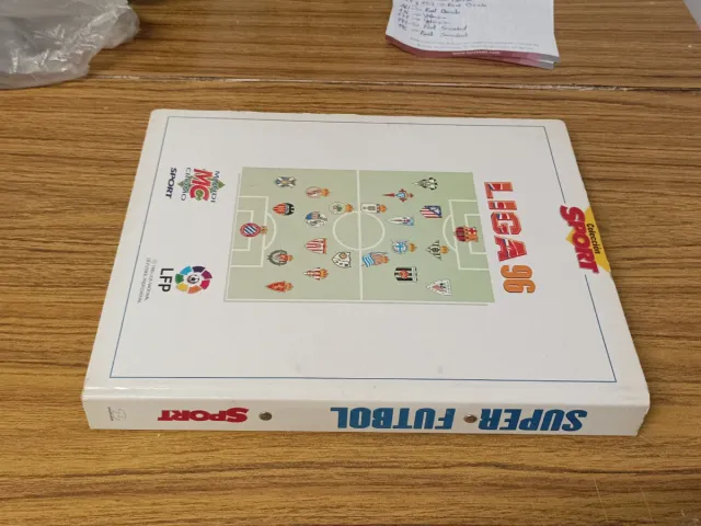 ÁLBUM DE CROMOS LIGA 96 (SUPER FUTBOL)
