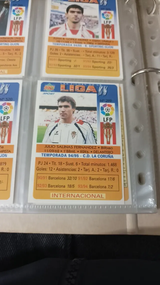 ÁLBUM DE CROMOS LIGA 96 (SUPER FUTBOL)