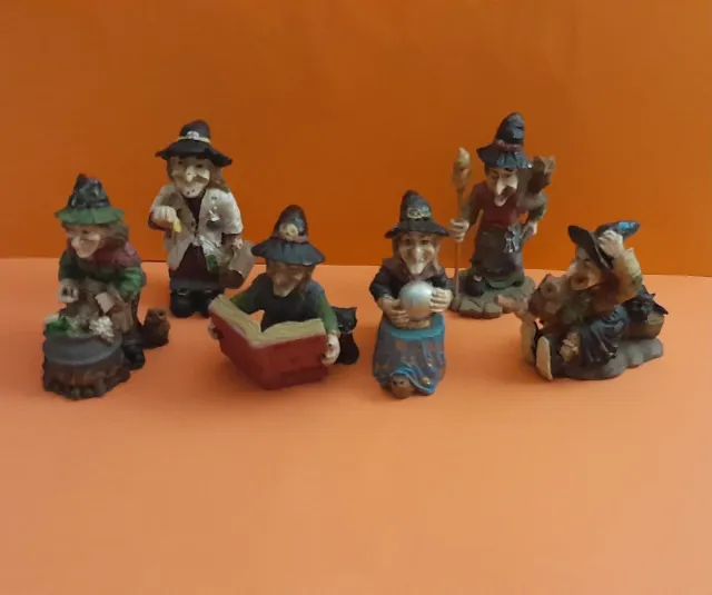 Brujas Halloween Figuras Decoración