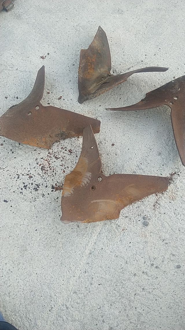 4 Rellas de arado agrícola Nuevas