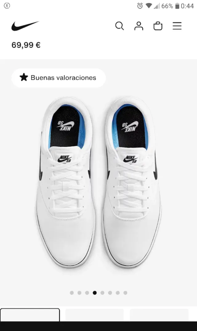 Nike SB Chron 2 CNVS Naranja Blanco