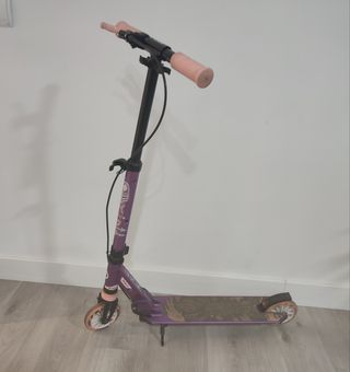 Patinete Oxelo morado niña