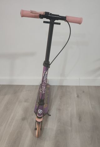 Patinete Oxelo morado niña