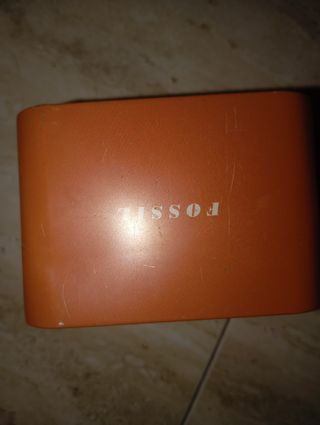 Reloj Fossil Mujer Blanco y Plateado