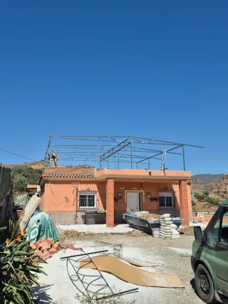 Estructuras metálicas para porches, aticos etc