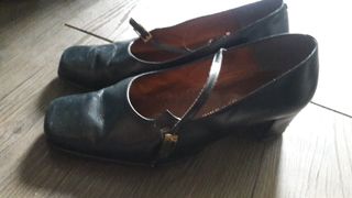 Zapatos Flamenco Angela Sala Talla 37 Negros