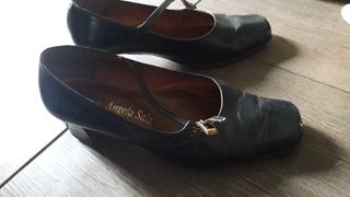 Zapatos Flamenco Angela Sala Talla 37 Negros