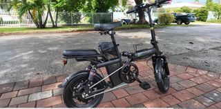 Bicicleta Electrica Plegable DEEPOWER K306 0km