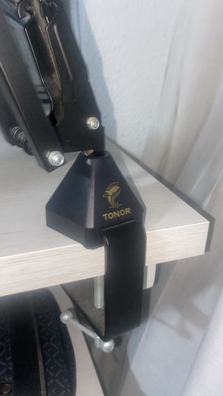 Micrófono con brazo articulado , Tonor . 