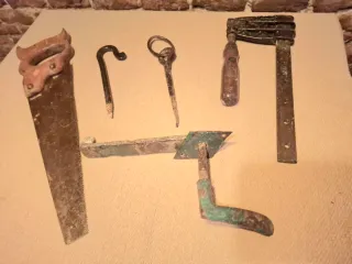 Lote de herramientas antiguas