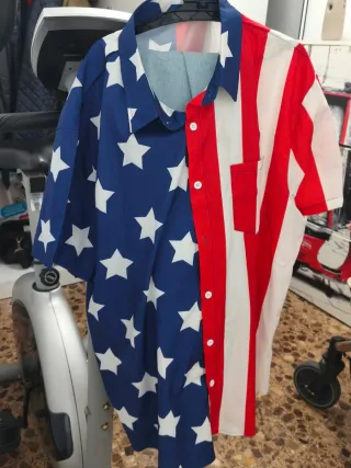 Camisa Estilo USA Talla Grande