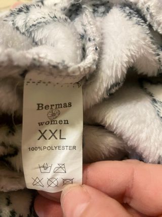 Pantalón Pijama de Mujer o Niña Gris Tipo Polar