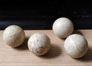 Lote 4 Bolas Futbolín Antiguas