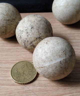 Lote 4 Bolas Futbolín Antiguas