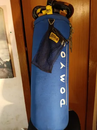 Saco de boxeo azul Domyos Soywoo50€