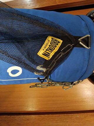 Saco de boxeo azul Domyos Soywoo50€