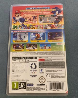 Mario & Sonic Juegos Olímpicos Tokyo 2020 Switch