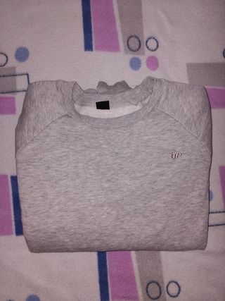 Sudadera gris mujer