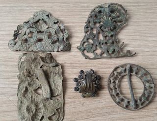 Lote Joyería Antigua Siglos XVII y XIX