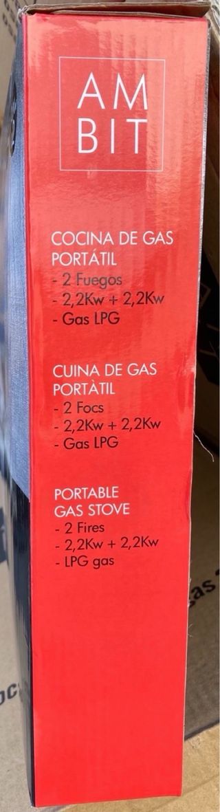 Cocina de gas portátil