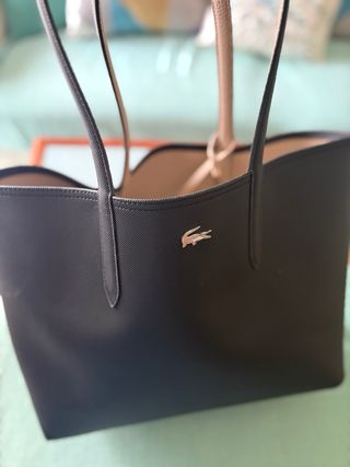 Bolso de hombro  shopper
reversible LACOSTE