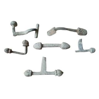 Lote pasadores broches antiguos cobre bronce