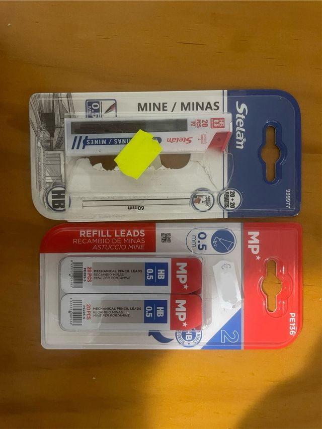 Recambios Mina Portaminas HB 0.5mm