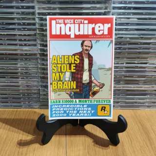 Manual PS2 Rockstar Games The Vice City Inquirer