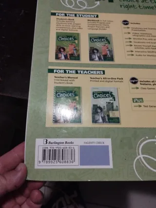 Choices workbook