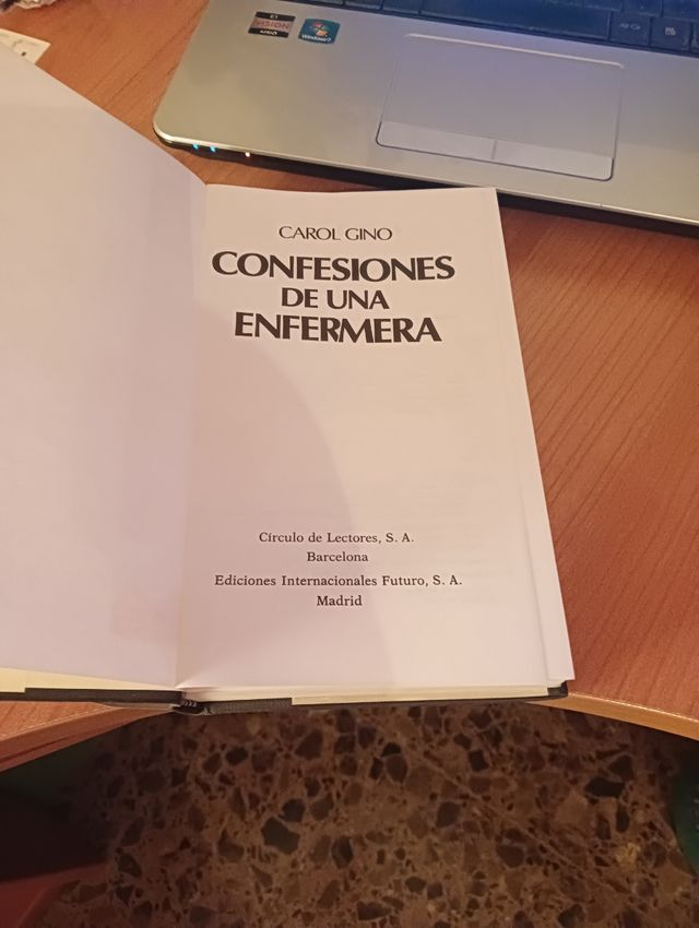 LIBRO CONFESIONES DE UNA ENFERMERA