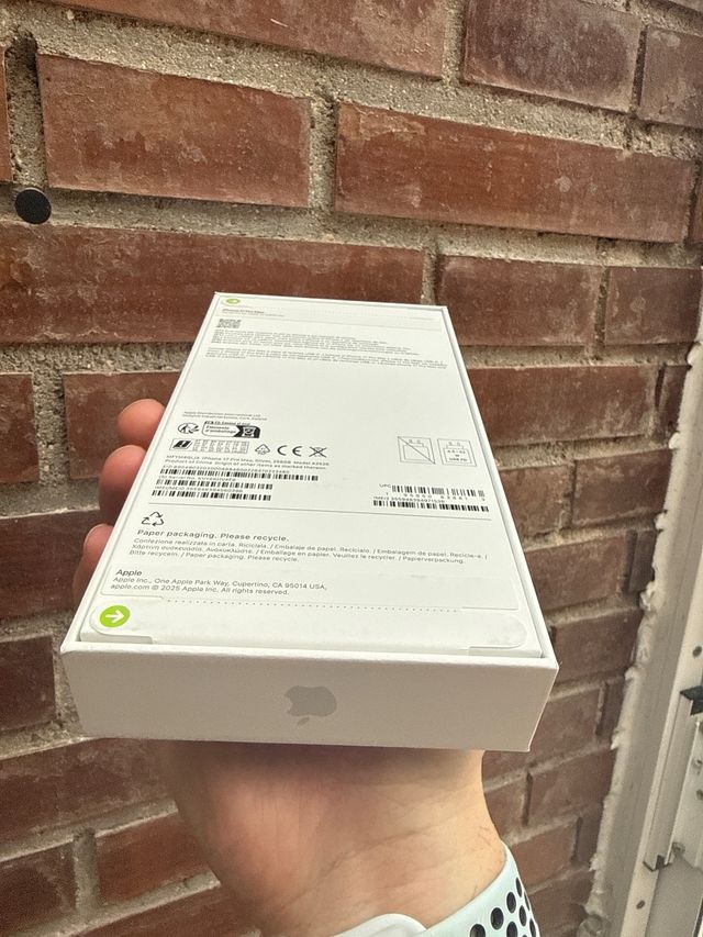 iPhone 17 Pro Max 256GB Plata