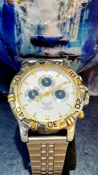 Reloj select vintage 1990