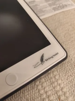 Tablet de escritura y dibujo + funda y bolígrafo