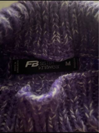 Jersey mujer morado.