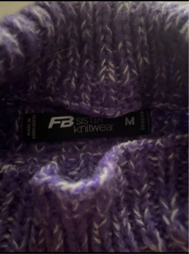 Jersey mujer morado.