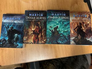 lote libros juego de tronos