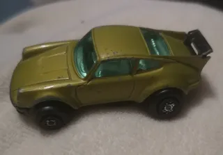Porsche 911 Turbo Juguete Dorado