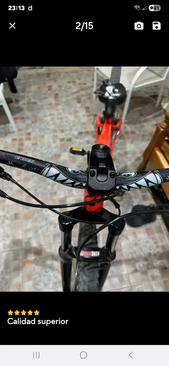 Protector cuadro bici ENLEE tiburón