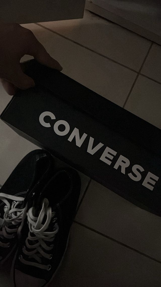 Scarpe converse all star nere originali 