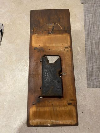 Base Mesa Máquina Coser Singer Madera