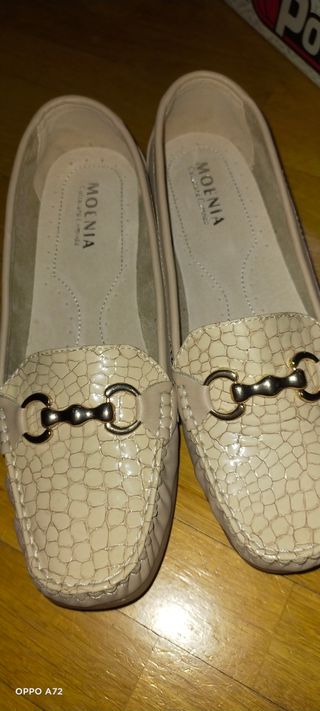 MOLNIA Scarpe Beige Oro Donna