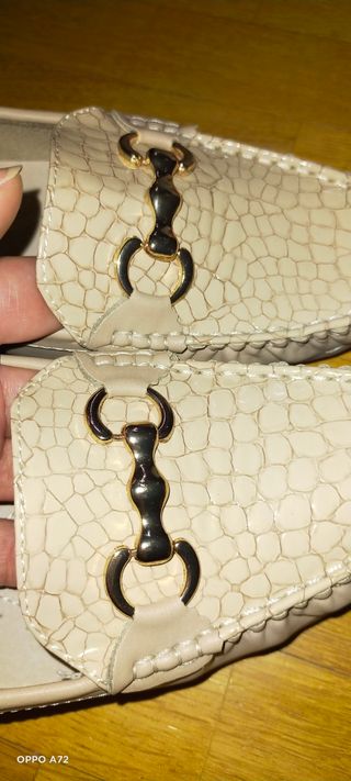 MOLNIA Scarpe Beige Oro Donna