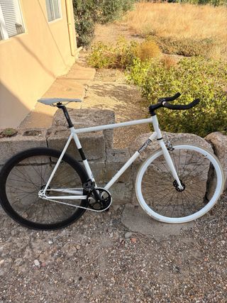 Bicicleta Fixie Blanca - Como Nueva