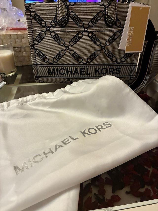 Bolso Michael Kors Gris y Negro