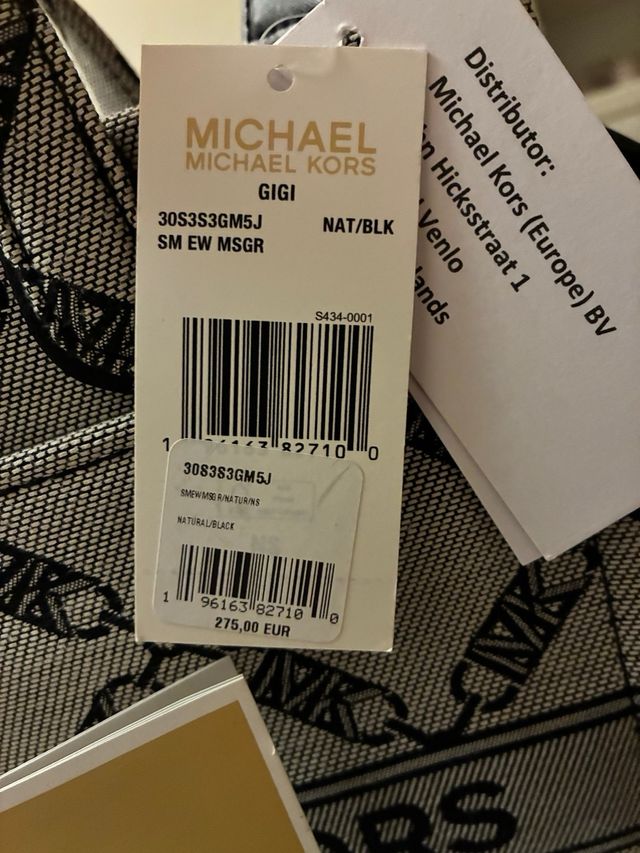 Bolso Michael Kors Gris y Negro