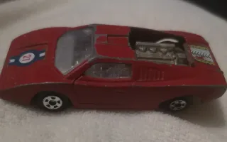Lamborghini Countach Juguete Rojo