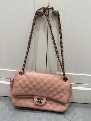 Borsa Chanel Pelle Rosa