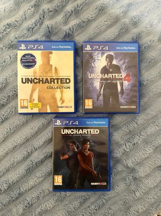 Colección Uncharted PS4 (Nathan Drake)