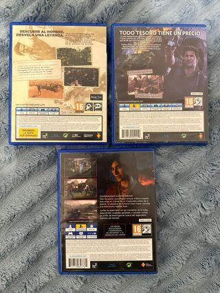 Colección Uncharted PS4 (Nathan Drake)