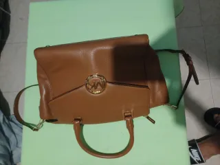 Bolso Michael Kors Marrón y Dorado